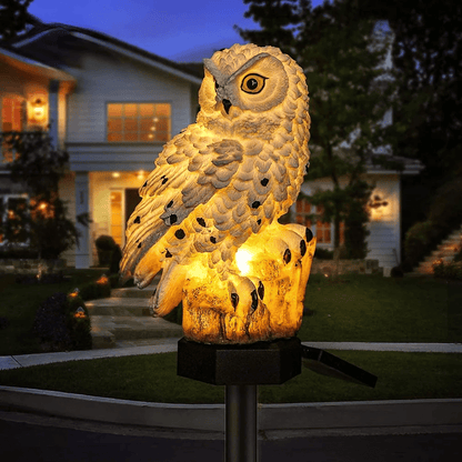 Solar-Uilen lamp (2-Pack)