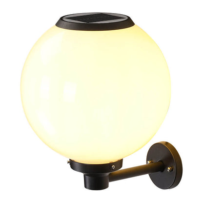 Waterdichte wandlamp op zonne-energie voor buiten