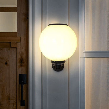 Waterdichte wandlamp op zonne-energie voor buiten
